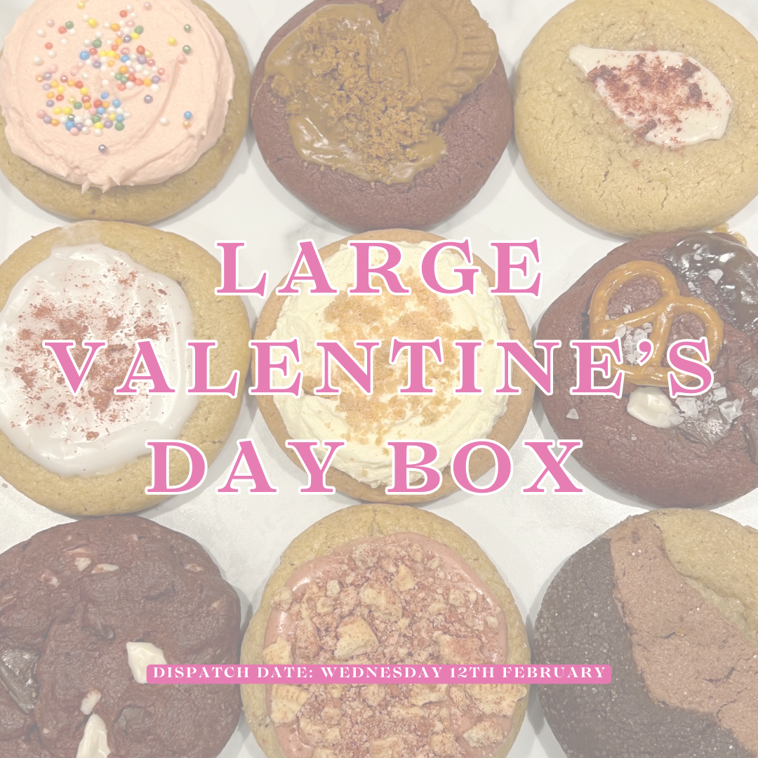 LARGE Valentine's Cookie Box - FREE Tracked24 Delivery